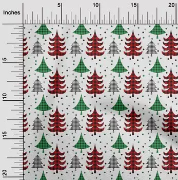 OneOone хлопок батист белая ткань с Рождеством DIY одежда стеганая ткань ткань с принтом в ярдах 42 дюйма 42 Inch Wide - Viscose Chiffon белый