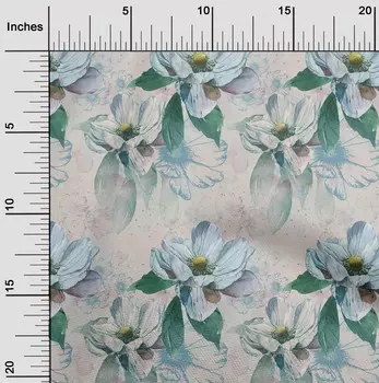 OneOone хлопок батист светло-персиковый цвет ткань для шитья ткань для рукоделия с принтом в ярдах 42 дюйма 42 Inch Wide - Viscose Chiffon персиковый