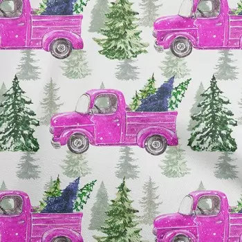 oneOone хлопок Flex фуксия розовая ткань Merry Christmas платье материал ткань с принтом ткань в ярдах 40 дюймов 42 Inch Wide - Viscose Chiffon фиолетовый