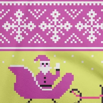 oneOone хлопок Flex фуксия розовая ткань Merry Christmas платье материал ткань с принтом ткань в ярдах 40 дюймов 42 Inch Wide - Viscose Chiffon коричневый