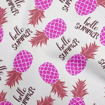 oneOone хлопок Flex фуксия розовая ткань тропический ананас швейные ремесленные проекты печать на ткани в ярдах 40 дюймов 42 Inch Wide - Viscose Chiffon аква голубой