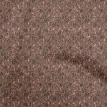 oneOone хлопок Flex коричневая ткань батик швейный материал ткань с принтом в ярдах 40 дюймов 42 Inch Wide - Viscose Chiffon коричневый