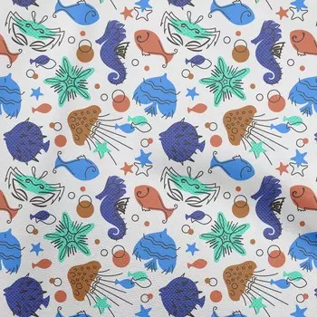 oneOone хлопок Flex коричневая ткань пляжная одежда своими руками стеганая ткань ткань с принтом в ярдах 40 дюймов 42 Inch Wide - Viscose Chiffon зелёный