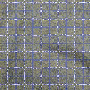 oneOone хлопок Flex оливково-зеленый блок ткани Diy одежда стеганая ткань ткань с принтом в ярдах 40 дюймов 42 Inch Wide - Viscose Chiffon зелёный