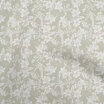 oneOone хлопок Flex пыльная серая ткань азиатская цветочная швейная ткань во дворе с принтом Diy одежда швейные принадлежности 40 дюймов 42 Inch Wide - Viscose Chiffon коричневый