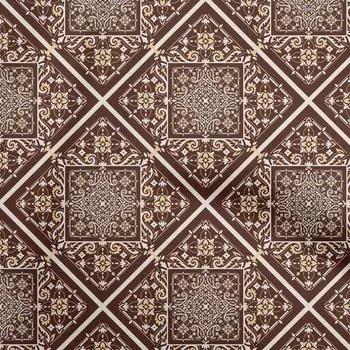 oneOone хлопок Flex шоколадно-коричневая ткань азиатский декоративный материал для платья ткань с принтом ткань в ярдах 40 дюймов 42 Inch Wide - Viscose Chiffon коричневый