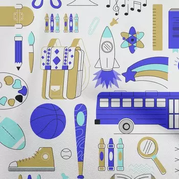 oneOone хлопок Flex синяя ткань детское платье материал ткань ткань с принтом в ярдах 40 дюймов 42 Inch Wide - Viscose Chiffon синий