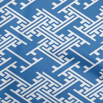 oneOone хлопок Flex синяя ткань геометрическая ткань для шитья набивная ремесленная ткань в ярдах 40 дюймов 42 Inch Wide - Viscose Chiffon чёрный