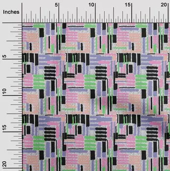 oneOone хлопок Flex средняя фиолетовая ткань мазок кистью абстрактная швейная ткань во дворе с принтом Diy одежда швейные принадлежности 40 дюймов 42 Inch Wide - Viscose Chiffon бежевый