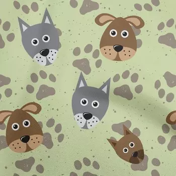 oneOone хлопок Flex светло-зеленая ткань ткань для шитья собак ткань с принтом в ярдах 40 дюймов 42 Inch Wide - Viscose Chiffon светло-синий