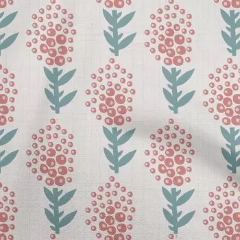 oneOone Хлопок Flex Темная Роза Коричневая Ткань Азиатский Блок Цветочные Ремесла Проекты Декор Ткань С Принтом На Дворе 40 дюймов 42 Inch Wide - Viscose Chiffon чёрный