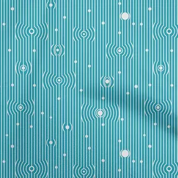 oneOone хлопок Flex темно-бирюзовый зеленый ткань в полоску Diy одежда стеганая ткань ткань с принтом на дворе 40 дюймов 42 Inch Wide - Viscose Chiffon розовый