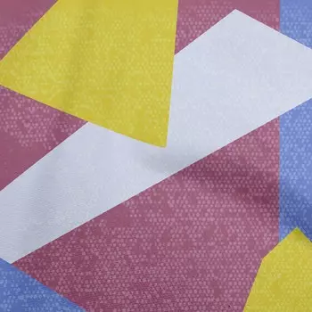 oneOone хлопок Flex темно-пурпурная ткань геометрические абстрактные случайные формы швейные ремесленные проекты печать на ткани в ярдах 40 дюймов 42 Inch Wide - Viscose Chiffon коричневый