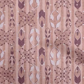 oneOone хлопок Flex темно-розово-коричневый ткань азиатский блочный швейный материал ткань с принтом в ярдах 40 дюймов 42 Inch Wide - Viscose Chiffon коричневый