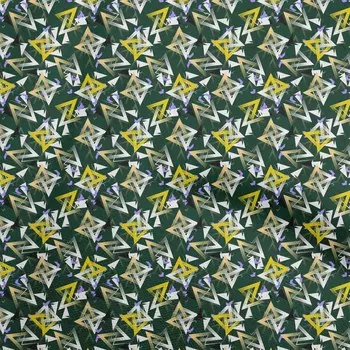 oneOone хлопок Flex темно-зеленая ткань абстрактная швейная ткань во дворе с принтом Diy одежда швейные принадлежности 40 дюймов 42 Inch Wide - Viscose Chiffon шоколадный коричневый