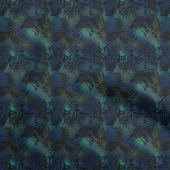oneOone хлопок Flex темно-зеленая ткань абстрактная ткань для шитья набивная ремесленная ткань в ярдах 40 дюймов 42 Inch Wide - Viscose Chiffon синий