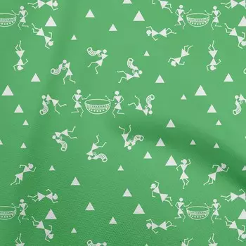 oneOone хлопок Flex зеленая ткань азиатский цветочный блок Diy одежда стеганая ткань ткань с принтом в ярдах 40 дюймов 42 Inch Wide - Viscose Chiffon розовый