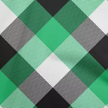 oneOone хлопок Flex зеленая ткань тартан ткань для шитья печатная ремесленная ткань в ярдах 40 дюймов 42 Inch Wide - Viscose Chiffon зелёный