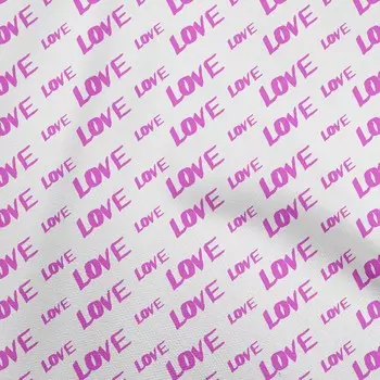 oneOone хлопок поплин фуксия розовая ткань письмо любовь платье материал ткань с принтом ткань в дворе 42 дюйма 42 Inch Wide - Viscose Chiffon зелёный