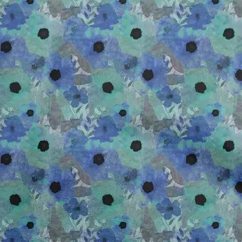 oneOone хлопок поплин синяя ткань абстрактные цветочные стеганые принадлежности принт швейная ткань в дворе 42 дюйма 42 Inch Wide - Viscose Chiffon оранжевый