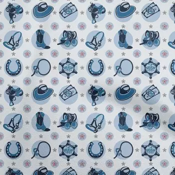 oneOone хлопок поплин синяя ткань ковбойская ткань для шитья во дворе с принтом Diy одежда швейные принадлежности 42 дюйма 42 Inch Wide - Viscose Chiffon коричневый