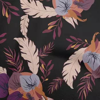 oneOone жоржет вискозная черная ткань рефераты Diy одежда стеганая ткань ткань с принтом в ярдах 42 дюйма 42 Inch Wide - Viscose Chiffon чёрный