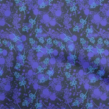 oneOone жоржет вискозная темно-пыльная синяя ткань абстрактная одежда своими руками стеганая ткань ткань с принтом в ярдах 42 дюйма 42 Inch Wide - Viscose Chiffon темно-синий