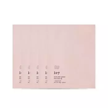 ONEOSEVEN Squalane Cuddle Sheet Mask 30г*5шт