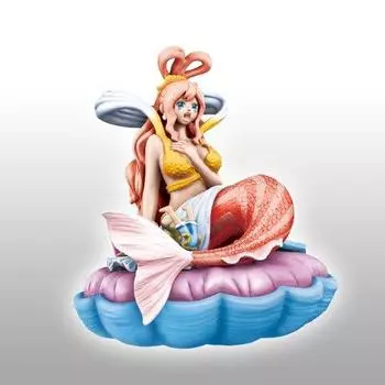 ONEPIECE Цельный ящик для бревен Турбулентный остров Рыболюдей Издание Русалка Принцесса из твердой оболочки Башня Фигурка из одного предмета Мегадом из одного предмета