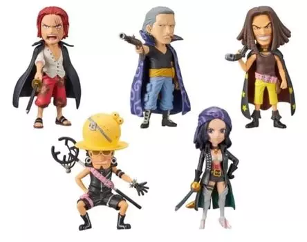 ONEPIECE FILM RED World Collectable Figure Work Collection vol.3 All 5 types set