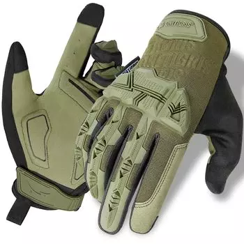 OneTigris Мотоцикл Летний Мотоцикл Мотоцикл Совместим с Мотоциклом Игра на Выживание Работа Мотоцикл XL Перчатки, Перчатки, Ударопрочные, Воздухопроницаемые, зелёный