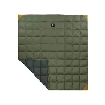 OneTigris пуховое одеяло для 2 человек 215 Multi Blanket Защита от холода для кемпинга на открытом воздухе Одеяло для сна в машине Сверхлегкое одеяло для палатки Мягкое армия зеленый