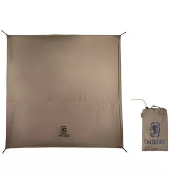 OneTigris SOLO HOMESTEAD Палатка Пол Простыня Палатка Простыня 240x240 Легкий Кемпинг Скалолазание Пикник коричневый