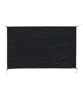 OneTigris Tent Ground Waterproof Camping 3000mm Water Pressure Wear Easy to Set Stain Double Sided Storage Bag Outdoor Black 204 x 125cm Sheet, Sheet,