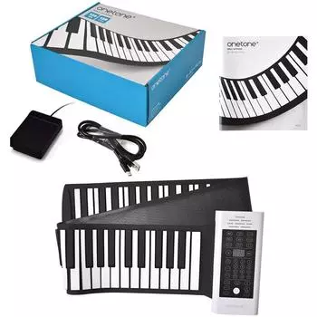 ONETONE 88 USB MIDI OTRP 88 One Tone ROLL PIANO ROLL UP PIANO С КЛАВИАТУРОЙ ДИНАМИК Встроенный Charge Drive Transpose