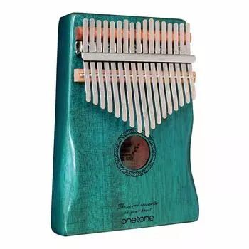 ONETONE One Tone Kalimba 17 Key Beginner Set Okume Wood Manual Нотная тетрадь (Фортепиано) ОТКЛ-ТК/ОК (Специальный чехол/крест/палец/ключ