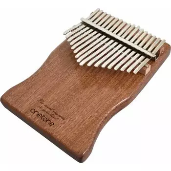 ONETONE One Tone Kalimba 17 клавиш набор для начинающих из цельного красного дерева руководство по нотам книга (Фортепиано) ОТКЛС-01/МХ (Специальный чехол/крест/палец серебряный