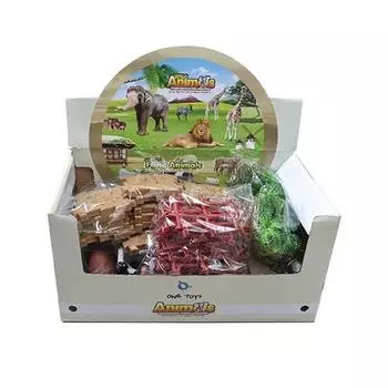 OneToys Farm Animal Figures Set of 12, популярные игрушки в Корее