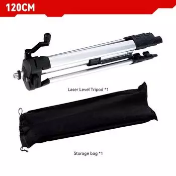 ONEVAN 1.2M/1.5M штатив лазерного уровня регулируемый кронштейн высоты утолщенный алюминиевый удлинитель штатив подставка инструмент для лазерного уровня 1.2M Tripod