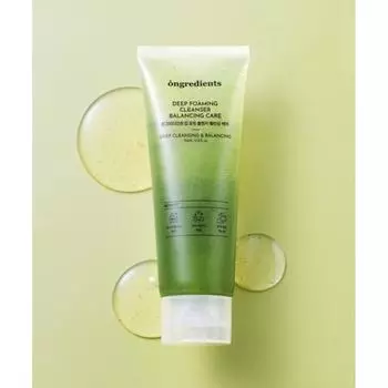 Ongredients Глубоко пенящееся очищающее средство Балансирующая модель ухода FREE