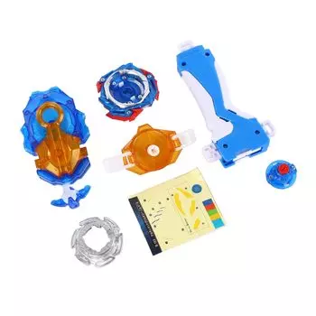 Ongwan Beyblade Burst Battle Gyro Toy Съемная веревочная гироскопическая пусковая установка Вращающаяся игрушка для детей Боевая игрушка Двусторонняя