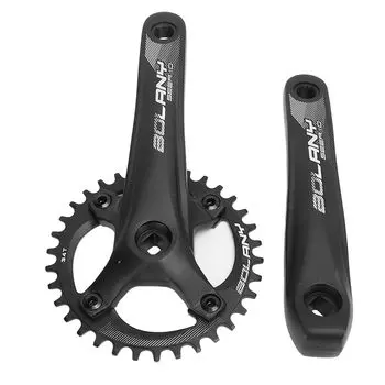 Ongwan Crankset Speed Mountain Bike 170mm 34T Aluminum 104 BCD 7-12