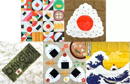 Онигири Фурошики ОНИГИРИ ФУРОСИКИ 5 видов Gacha Игрушка-капсула Gacha [Набор] (полный полный)]