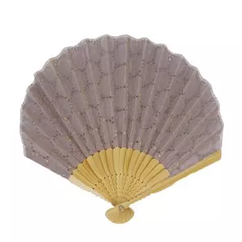 Onishi Fan Ripple Shell Fan 22 см женский кружевной фиолетовый [Ken Manufacturing] SY19-R03 фиолетовый