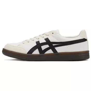 Onitsuka Tiger Advanti Fabric Synthetic Leather Retro Casual Lightweight Low-Top Sneakers Unisex Sneakers Off-White Black 1183B799-101 40
