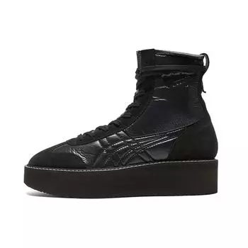 Onitsuka Tiger Delegation Chunk Boot Triple Black Unisex Sneakers 1183C117-001 36