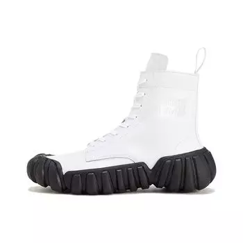 Onitsuka Tiger Dentigre Высокие кроссовки для марафона Кроссовки унисекс Белый Черный 1183B465-102