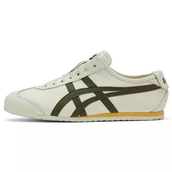 ONITSUKA TIGER Кроссовки Mexico 66 Slip-On White Dark Green Unisex 1183B815-101 37