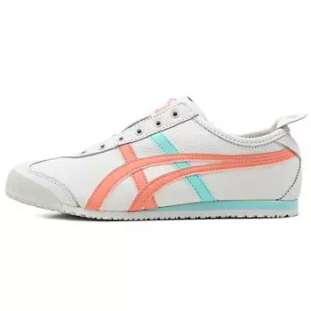 ONITSUKA TIGER Кроссовки Mexico 66 Slip-On White Aqua Orange Unisex 1183B815-102 37