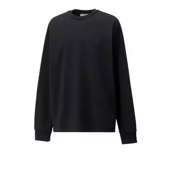 ONITSUKA TIGER Круглый вырез, влагоотводящий свитер, длинный рукав, футболка унисекс, топы, черный, зеленый 2183B306-001 L